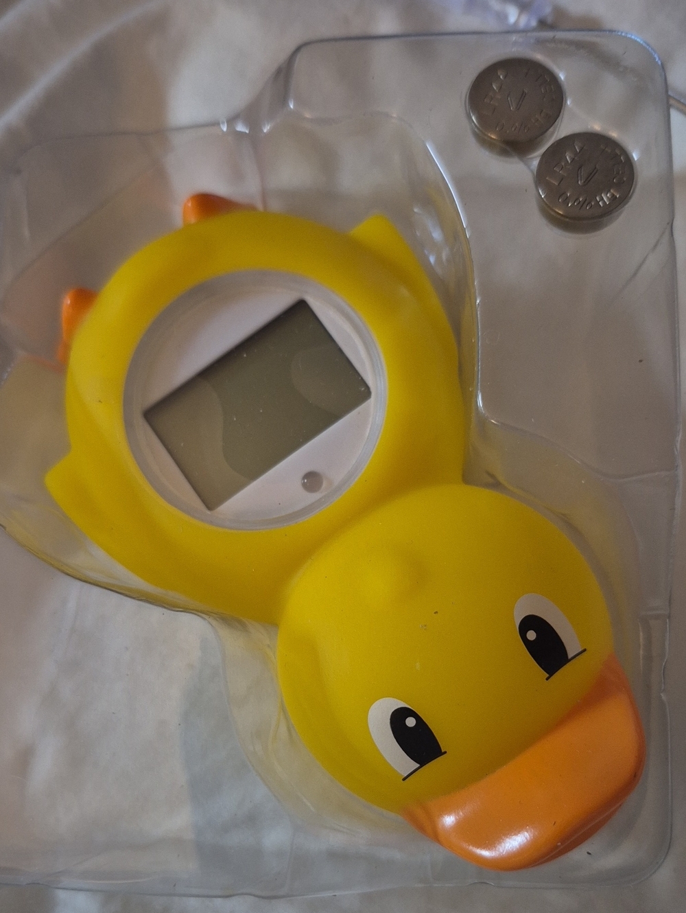 Yellow Duck Baby Bath Thermometer